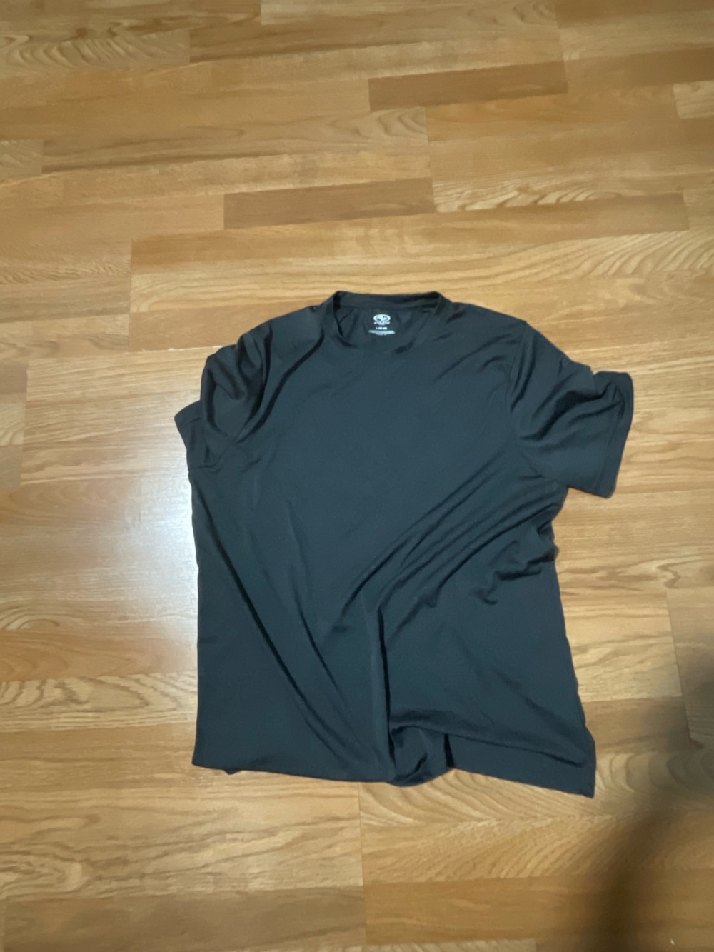 Black Short Sleeve Performance Tee